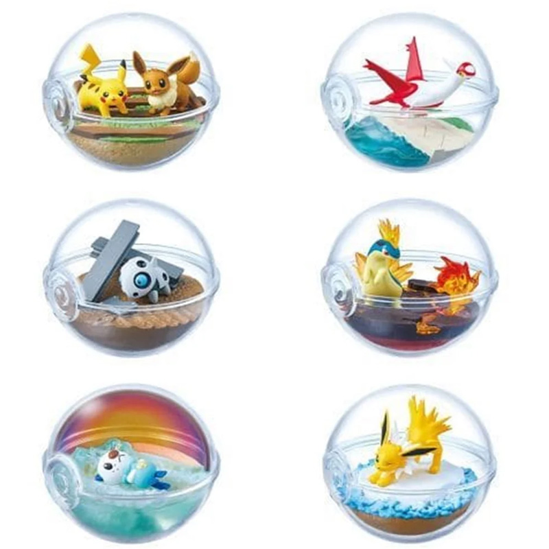 Pokemon Terrarium Vol 13 Boite De 6pcs